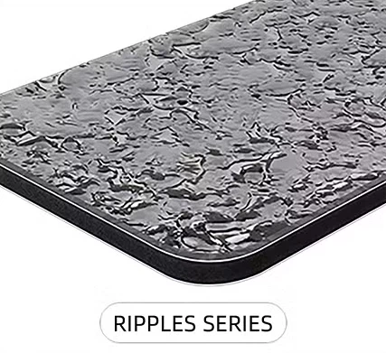 Bamboo Wood Fiber Marble Wall Panel